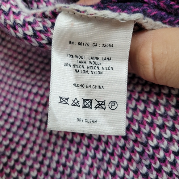 Anthropologie Angel Of The North Wool Cardigan Sweater Vest - Picture 10 of 11